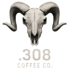 Logo for .308 Coffee Co. LLC